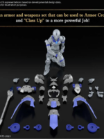 Bandai 30mf Liber Priest fantasy model kit 14 cm