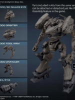 Bandai 30mm Armored Core Vi Rad Cc-2000 Orbiter Nightfall model kit 14 cm