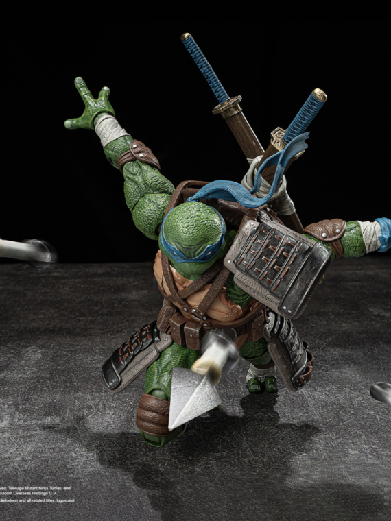 HEATBOYS HB0103 Action Figure  Leonardo  Tartarughe Ninja Versione Deluxe 20 cm
