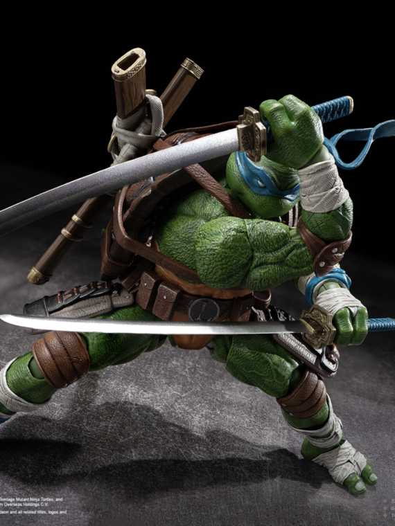 HEATBOYS HB0103 Action Figure  Leonardo  Tartarughe Ninja Versione Deluxe 20 cm