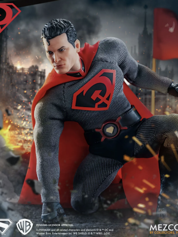Mezco Toys One 12 Collective Superman Red Son Action figure 17 cm