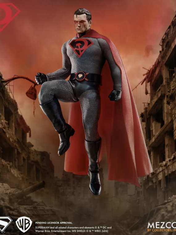 Mezco Toys One 12 Collective Superman Red Son Action figure 17 cm