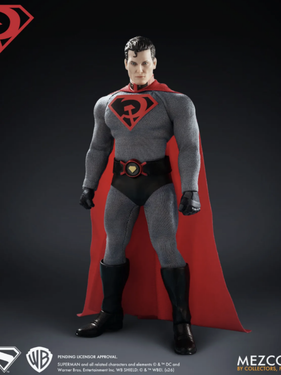 Mezco Toys One 12 Collective Superman Red Son Action figure 17 cm