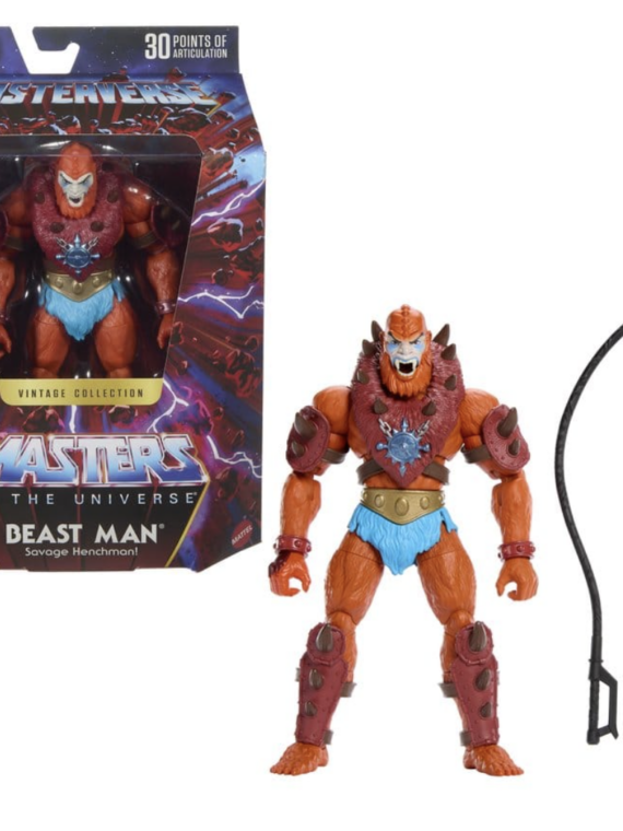 Mattel Masters of the Universe Masterverse Action Figure Vintage Collection: Beast Man 18 cm