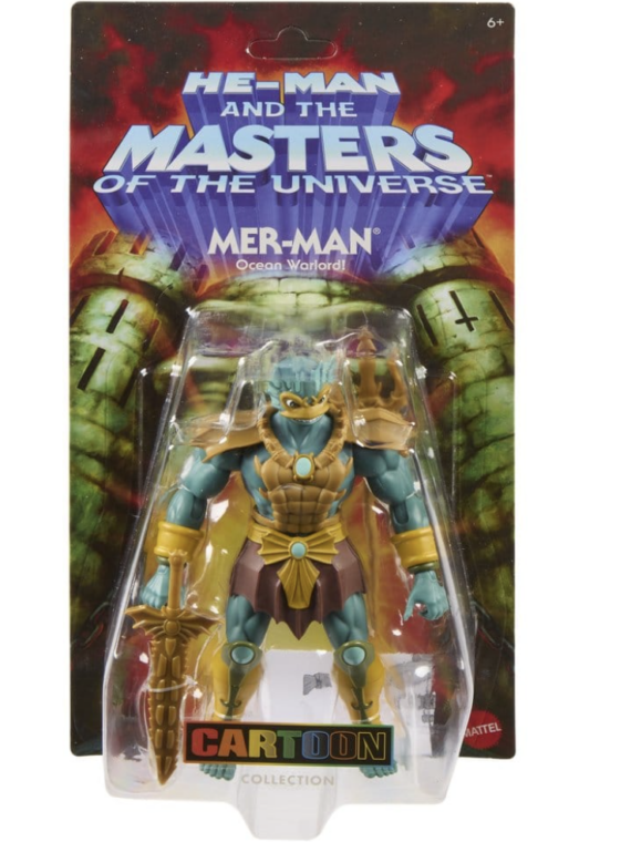Mattel Masters of the Universe Origins Action Figure Cartoon Collection: Mer-Man 14 cm