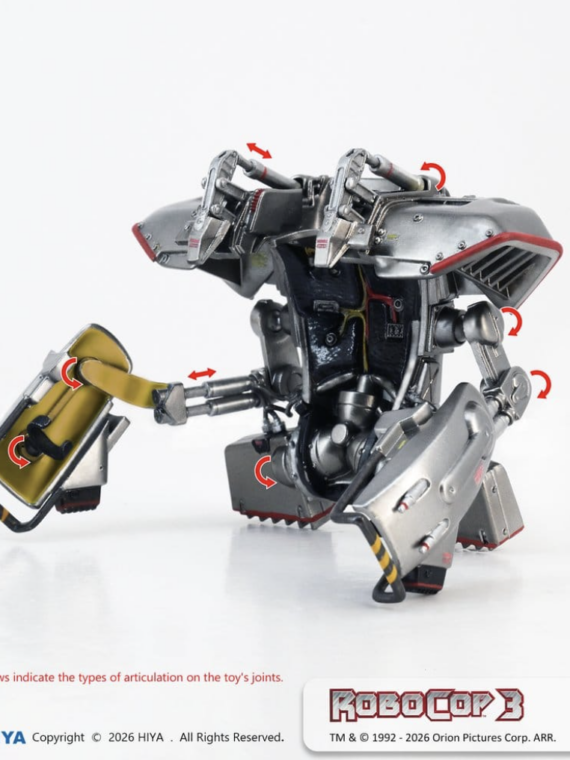 Hiya Toys RoboCop 3 Exquisite Super Series Action Figure 1/12 RoboCop 17 cm