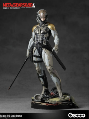 Gecco Metal Gear Solid 4 Raiden 1/6 Scale Statue resina 32 cm