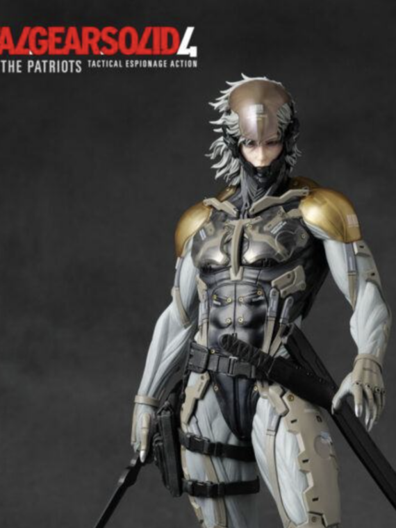 Gecco Metal Gear Solid 4 Raiden 1/6 Scale Statue resina 32 cm