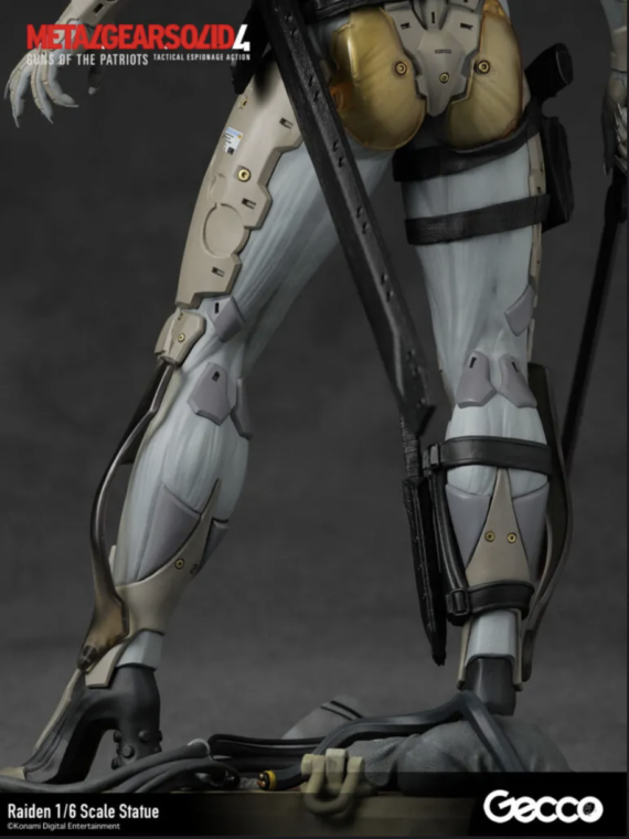 Gecco Metal Gear Solid 4 Raiden 1/6 Scale Statue resina 32 cm