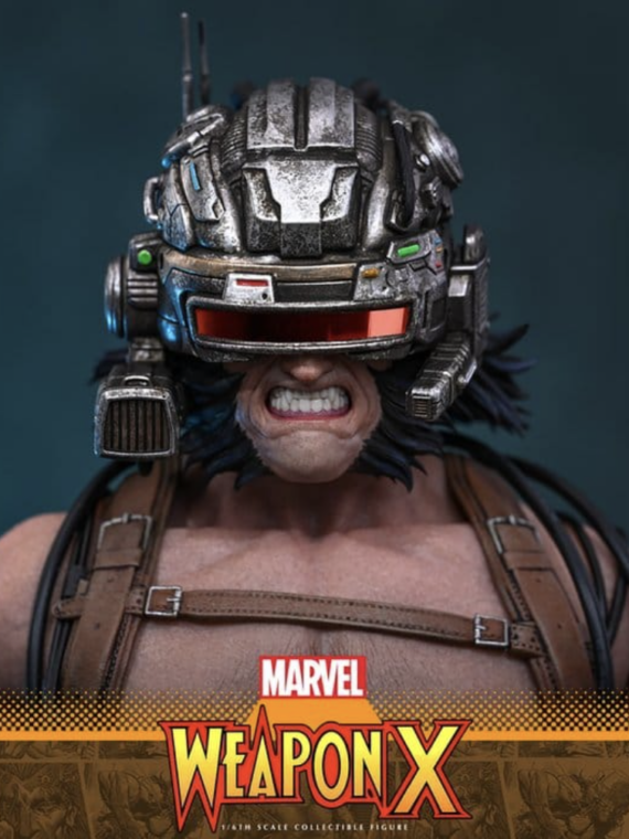 Hot Toys Marvel Comic Masterpiece Action Figure 1/6 Weapon X 31 cm
