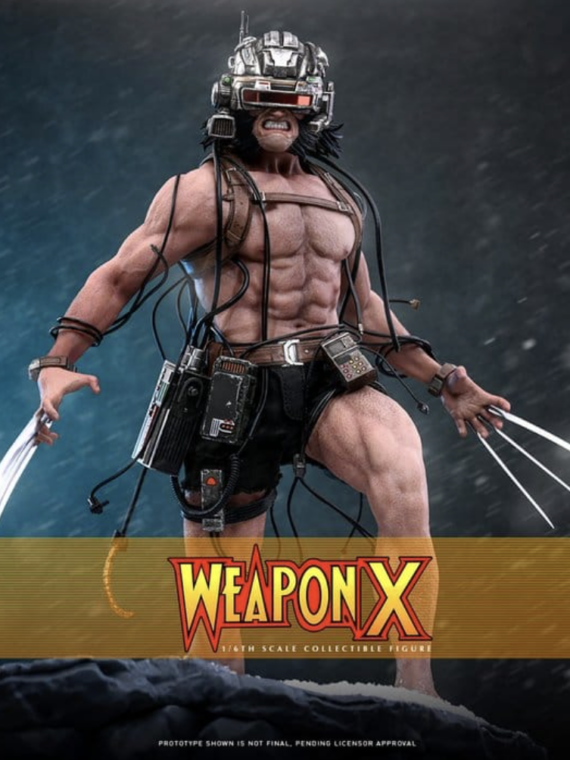 Hot Toys Marvel Comic Masterpiece Action Figure 1/6 Weapon X 31 cm