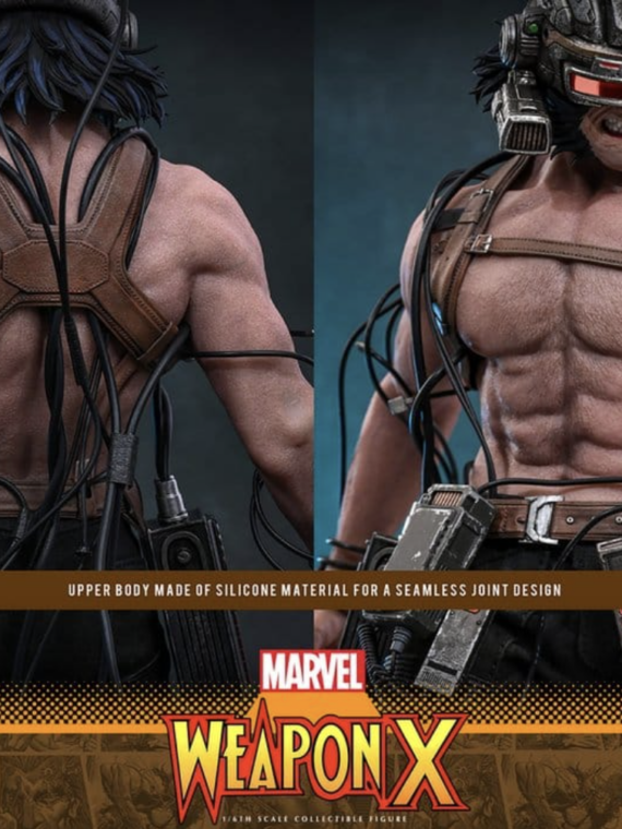 Hot Toys Marvel Comic Masterpiece Action Figure 1/6 Weapon X 31 cm