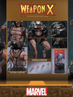 Hot Toys Marvel Comic Masterpiece Action Figure 1/6 Weapon X 31 cm