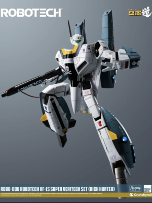 Threezero Robo-dou Robotech Vf‐1s Rick Hunter Super Veritech Set Figure abs/metallo
