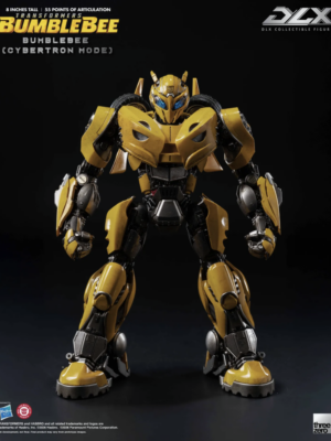 Threezero Transformers Bumblebee Dlx Bumblebee Cybertron Mode Action Figure abs/metallo 20 cm