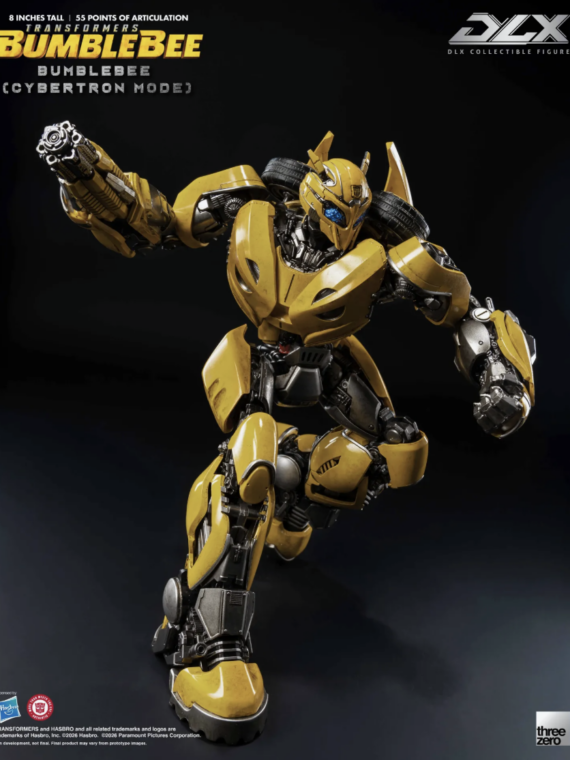 Threezero Transformers Bumblebee Dlx Bumblebee Cybertron Mode Action Figure abs/metallo 20 cm
