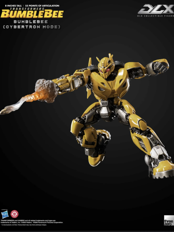 Threezero Transformers Bumblebee Dlx Bumblebee Cybertron Mode Action Figure abs/metallo 20 cm
