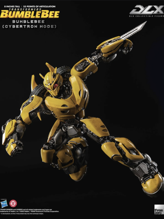 Threezero Transformers Bumblebee Dlx Bumblebee Cybertron Mode Action Figure abs/metallo 20 cm