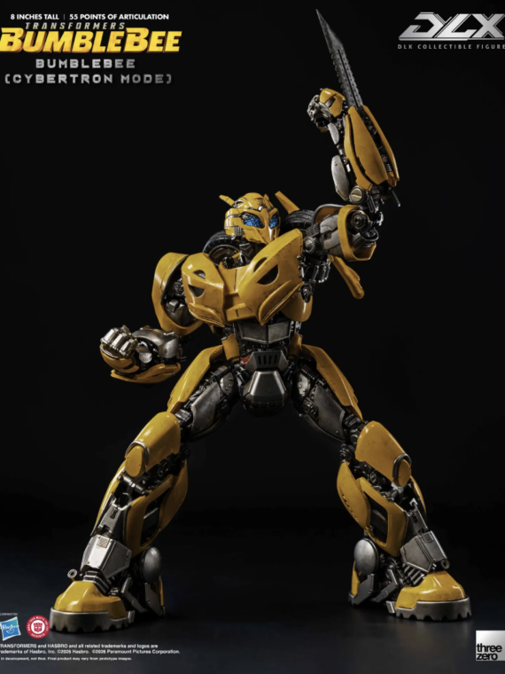 Threezero Transformers Bumblebee Dlx Bumblebee Cybertron Mode Action Figure abs/metallo 20 cm