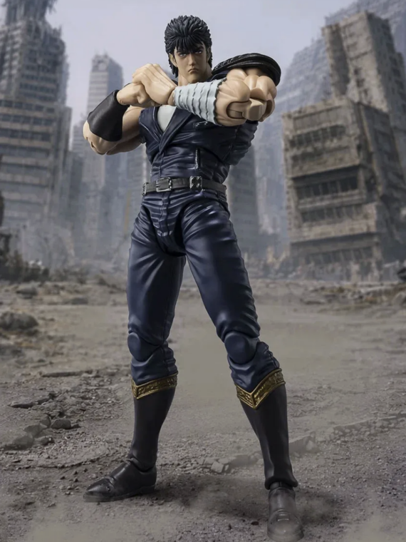 Bandai Fist Of The North Star Kenshiro S.h.figuarts Hokuto no Ken pvc 17 cm