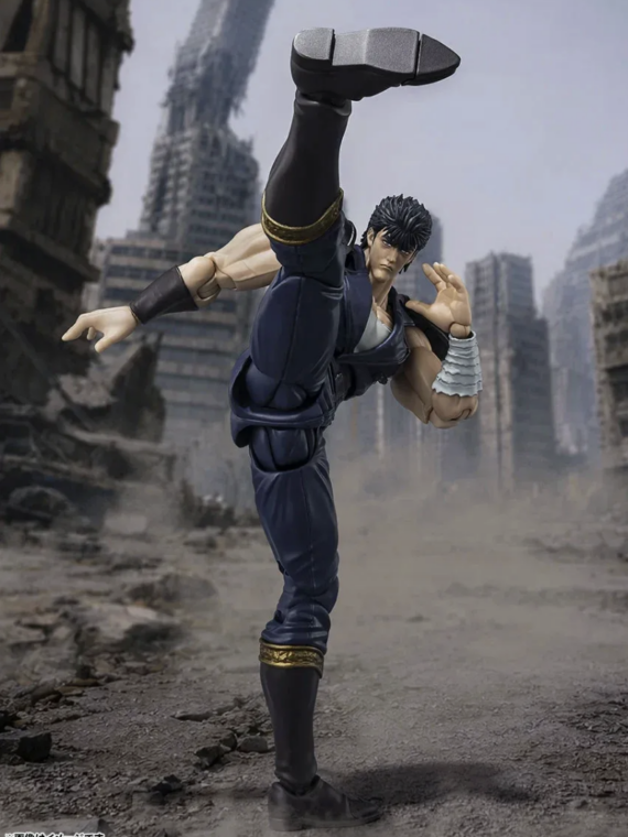Bandai Fist Of The North Star Kenshiro S.h.figuarts Hokuto no Ken pvc 17 cm
