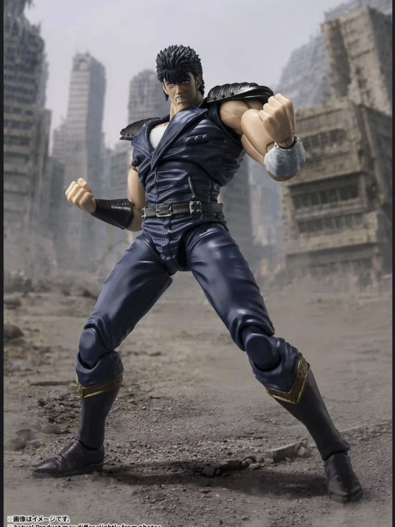 Bandai Fist Of The North Star Kenshiro S.h.figuarts Hokuto no Ken pvc 17 cm
