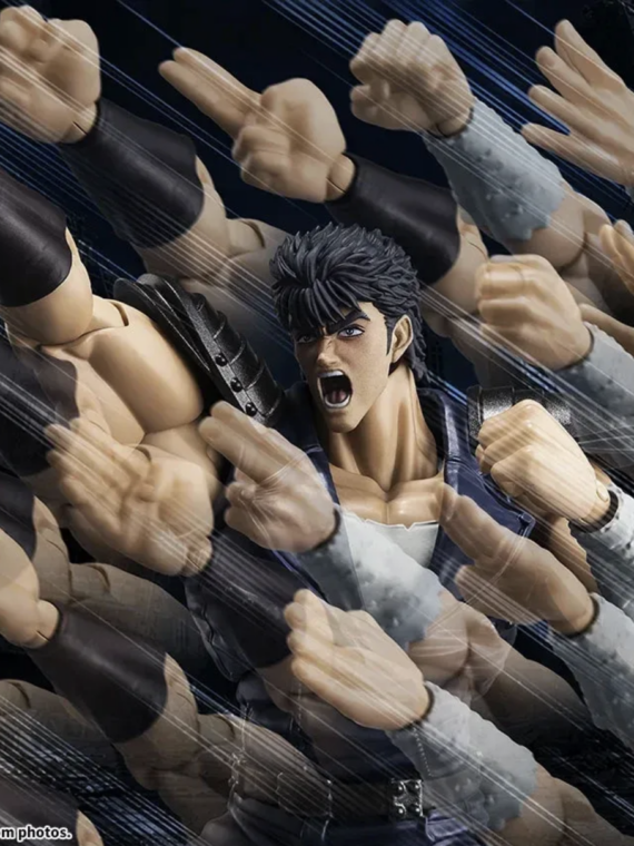 Bandai Fist Of The North Star Kenshiro S.h.figuarts Hokuto no Ken pvc 17 cm
