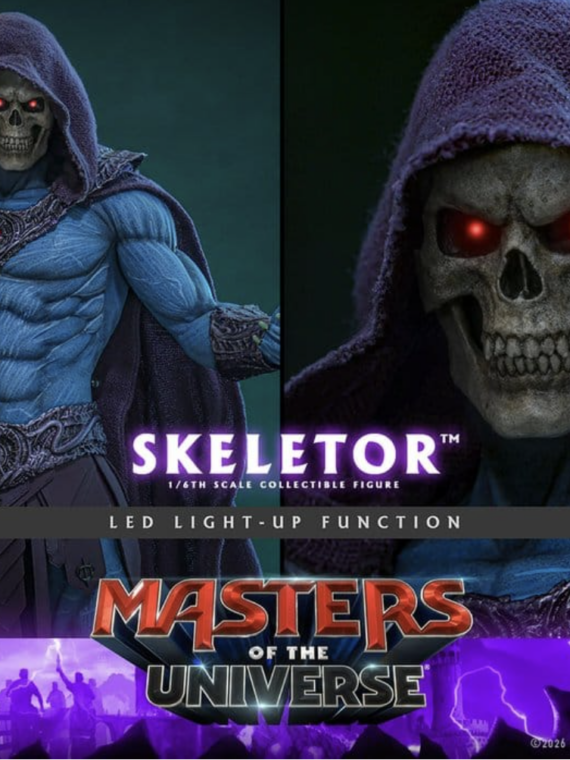 Hot Toys Masters of the Universe Movie Masterpiece Action Figure 1/6 Skeletor 31 cm