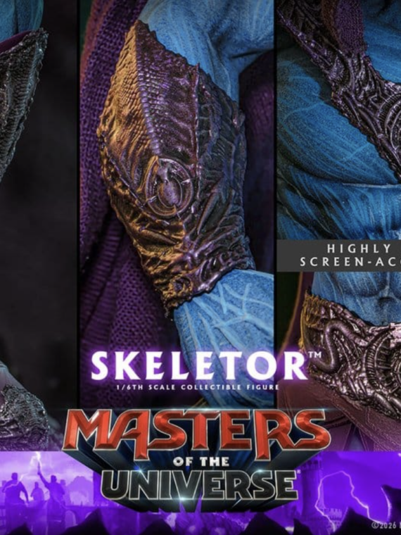 Hot Toys Masters of the Universe Movie Masterpiece Action Figure 1/6 Skeletor 31 cm