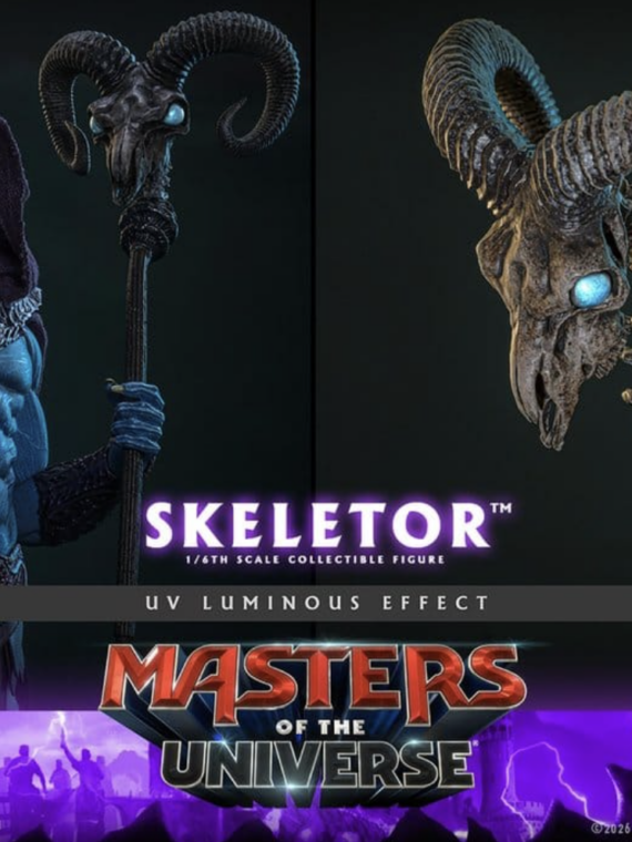Hot Toys Masters of the Universe Movie Masterpiece Action Figure 1/6 Skeletor 31 cm