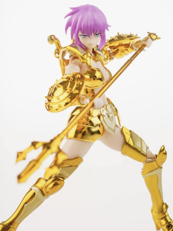 Gt toys Saint Seiya Crystal di Libra action figure 16 cm pvc/metallo