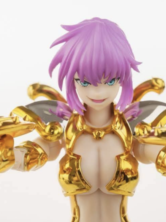 Gt toys Saint Seiya Crystal di Libra action figure 16 cm pvc/metallo