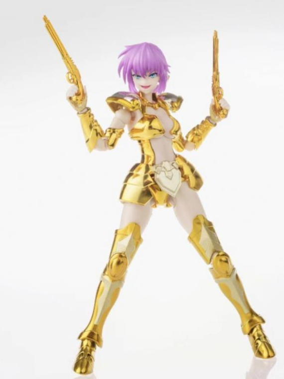 Gt toys Saint Seiya Crystal di Libra action figure 16 cm pvc/metallo