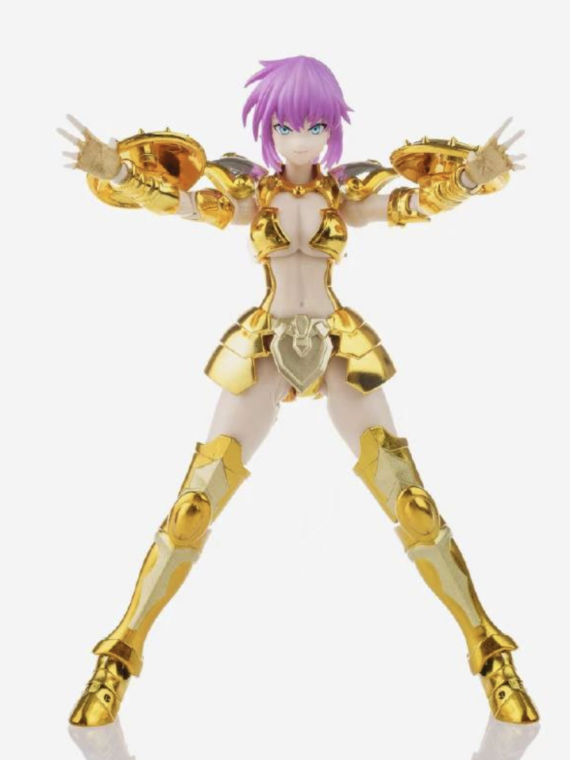 Gt toys Saint Seiya Crystal di Libra action figure 16 cm pvc/metallo