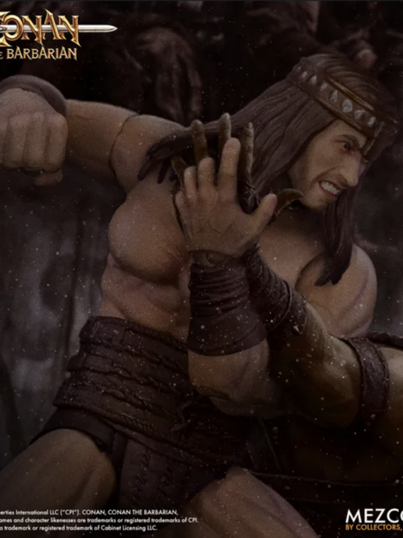 Mezco One 12 Collective Conan The Barbarian Pit Fighter Edition Action Figure pvc 16 cm