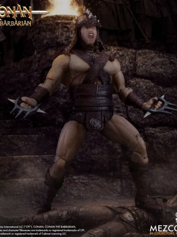 Mezco One 12 Collective Conan The Barbarian Pit Fighter Edition Action Figure pvc 16 cm