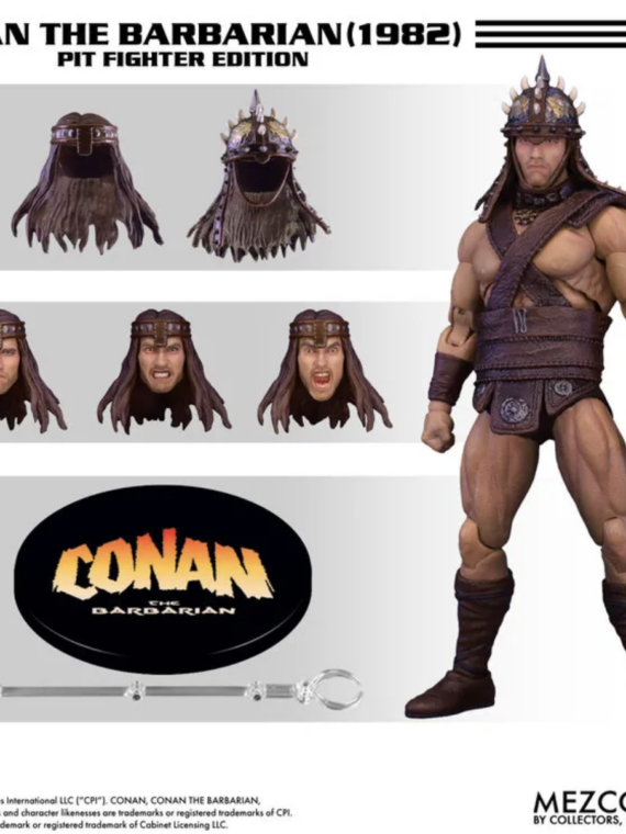 Mezco One 12 Collective Conan The Barbarian Pit Fighter Edition Action Figure pvc 16 cm