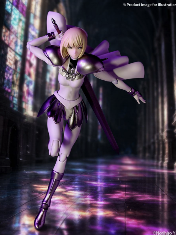 Kaiyodo Revoltech Claymore Clare Action Figure pvc 16 cm