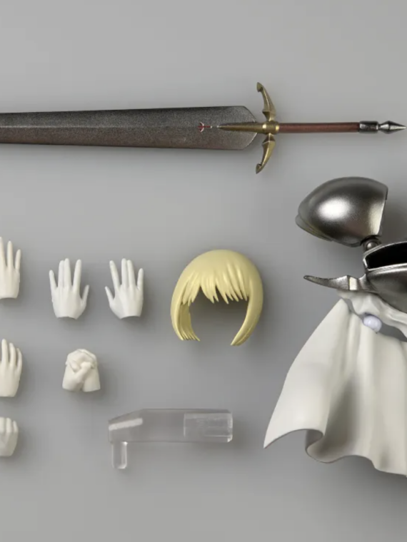 Kaiyodo Revoltech Claymore Clare Action Figure pvc 16 cm