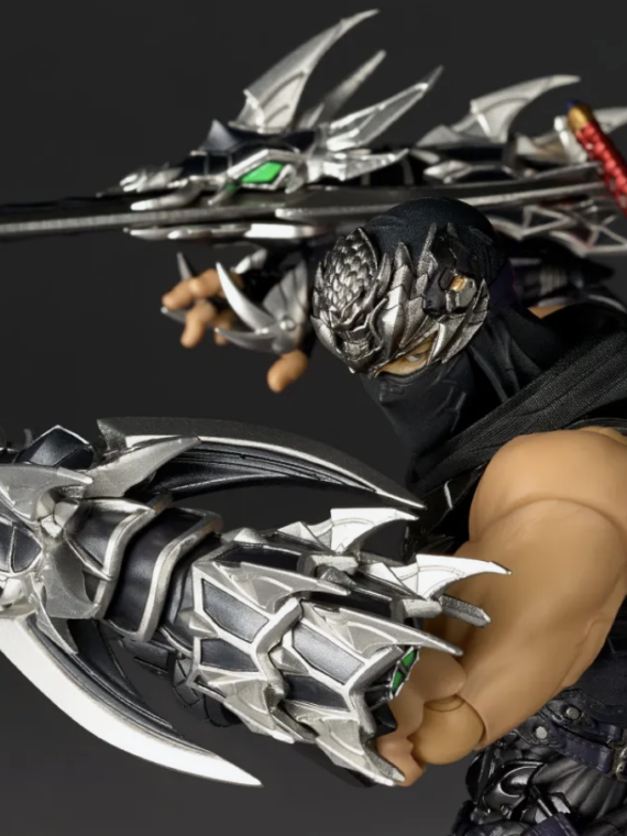 Kaiyodo Revoltech Amazing Yamaguchi Ryu Hayabusa Ninja Gaiden 4 Action Figure pvc