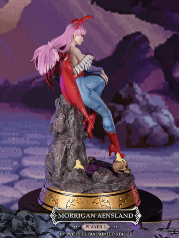 First 4 Figures Darkstalkers PVC Statue Morrigan Aensland Player 2 Variant 25 cm