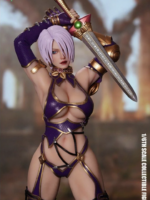 Playtoy SoulCalibur Isabella "Ivy" Valentine 1/6 action figure doll 30 cm
