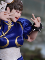 Playtoy Street Fighter Chun Li 1/6 Blu Version action figure doll silicone/metallo 30 cm