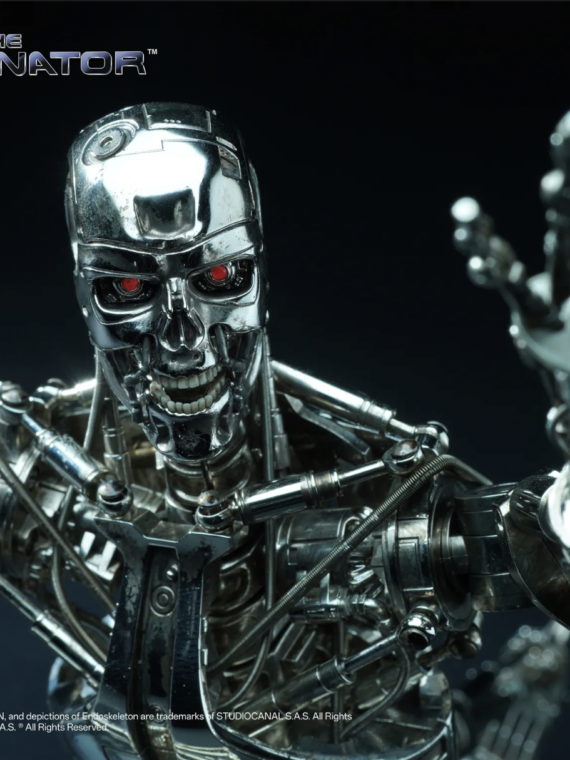 Inart The Terminator T-800 Endoskeleton 1/6 Collectible Figure doll 31 cm