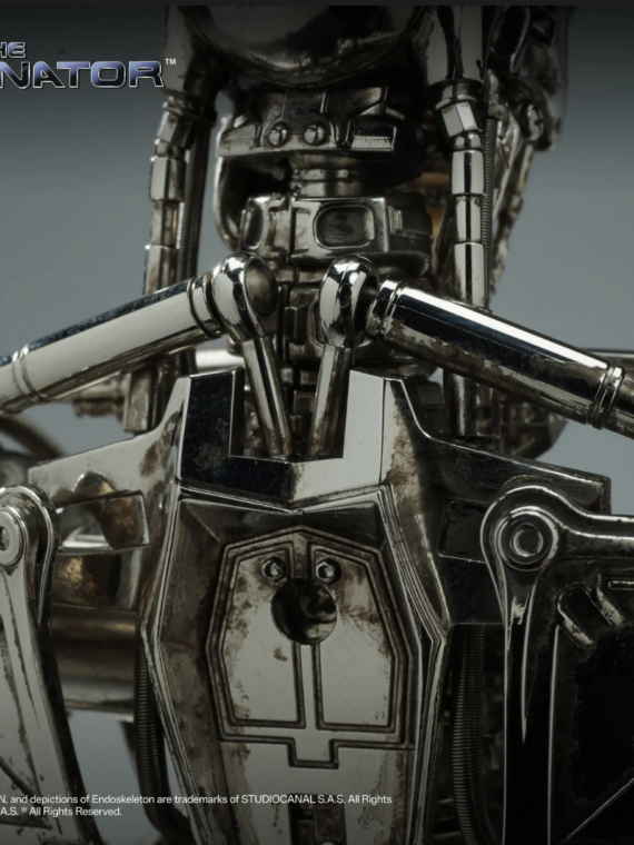 Inart The Terminator T-800 Endoskeleton 1/6 Collectible Figure doll 31 cm