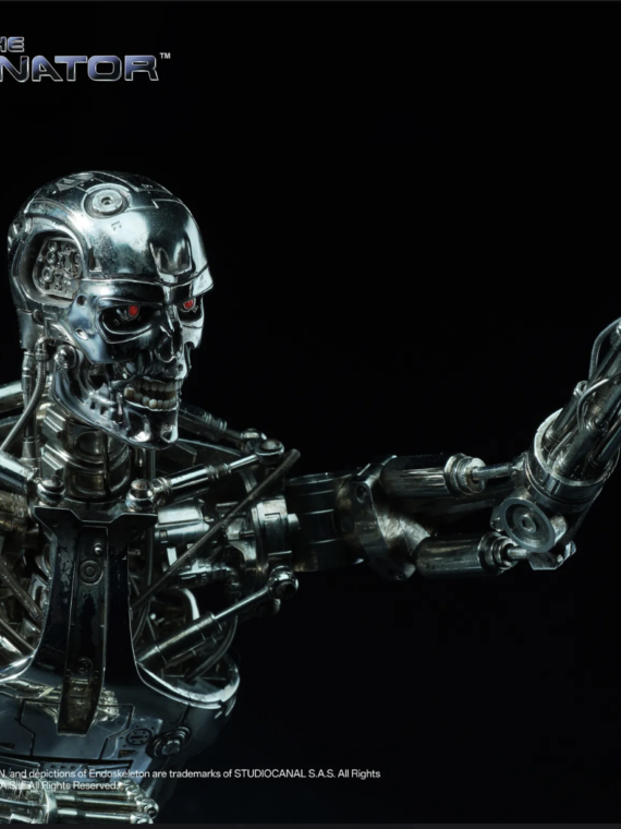 Inart The Terminator T-800 Endoskeleton 1/6 Collectible Figure doll 31 cm