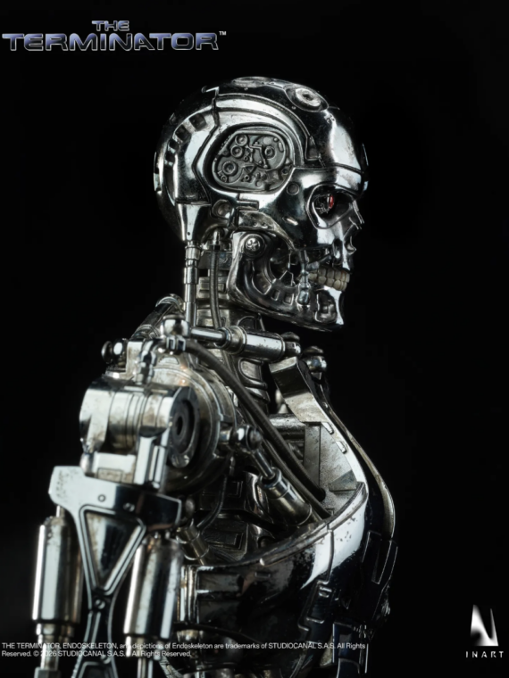 Inart The Terminator T-800 Endoskeleton 1/6 Collectible Figure doll 31 cm