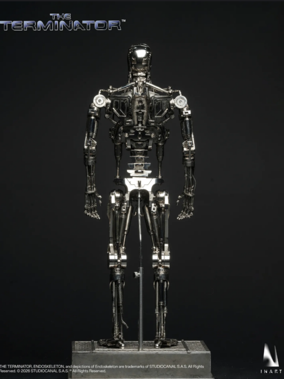 Inart The Terminator T-800 Endoskeleton 1/6 Collectible Figure doll 31 cm