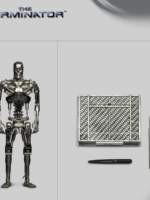 Inart The Terminator T-800 Endoskeleton 1/6 Collectible Figure doll 31 cm