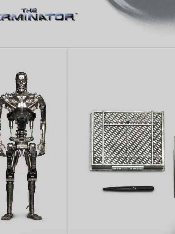 Inart The Terminator T-800 Endoskeleton 1/6 Collectible Figure doll 31 cm
